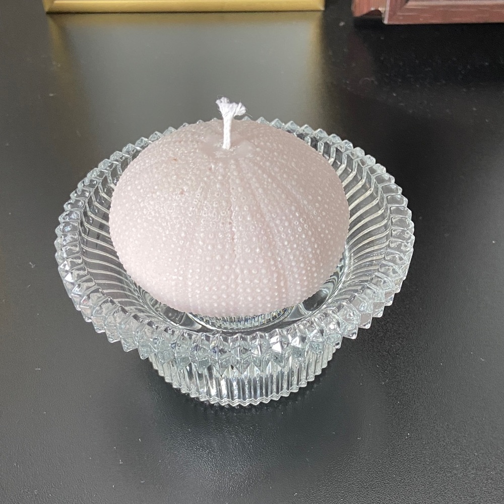 Vintage Indiana Glass Candle Holder/Trinket Dish (Candle not Included) - Picture 3 of 4